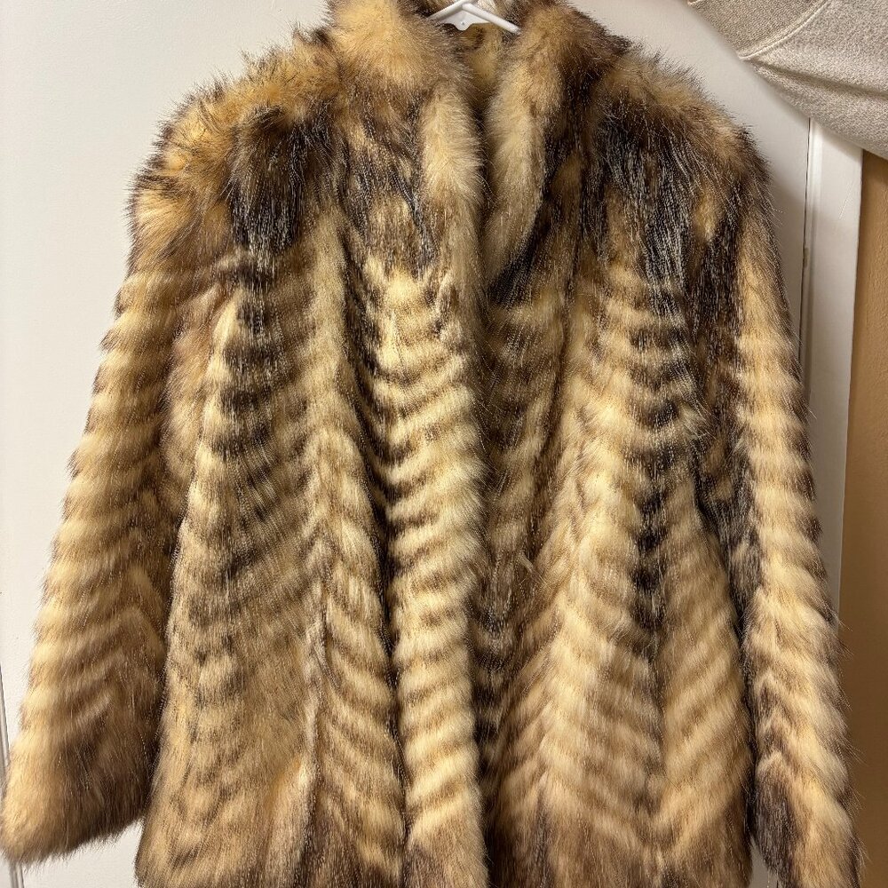 Vintage Faux Fur Coat